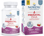 Nordic Naturals Prenatal Dha, Strawberry - 90 Soft Gels - 830 Mg Omega-3 + 400 Iu Vitamin D3 - Supports Brain Development In Babies During Pregnancy & Lactation - Non-Gmo - 45 Servings Nordic Naturals Prenatal Dha, Strawberry - 90 Soft Gels - 830 Mg Omega-3 + 400 Iu Vitamin D3 - Supports Brain Development In Babies During Pregnancy & Lactation - Non-Gmo - 45 Servings