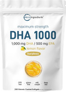 Omega 3 Fish Oil Dha Supplements 1000Mg With Epa 500Mg, 200 Softgels Lemon Flavored, Burpless (Enteric Coated) | Deep Sea Fresh Fish, Wild Caught From Norwegian Waters | Mercury Free Omega 3 Fish Oil Dha Supplements 1000Mg With Epa 500Mg, 200 Softgels Lemon Flavored, Burpless (Enteric Coated) | Deep Sea Fresh Fish, Wild Caught From Norwegian Waters | Mercury Free