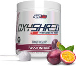 EHPlabs OxyShred Thermogenic Pre Workout Powder & Shredding Supplement - Clinically Proven Preworkout Powder with L Glutamine & Acetyl L Carnitine, Energy Boost Drink - Passionfruit, 60 Servings