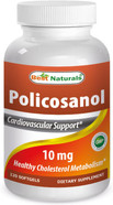 Best Naturals Policosanol 10 Mg 120 Capsules Best Naturals Policosanol 10 Mg 120 Capsules