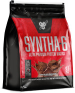 BSN SYNTHA-6 Whey Protein Powder with Micellar Casein, Chocolate Milk Protein Isolate Powder, Chocolate Milkshake, 97 Servings (Package May Vary)