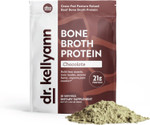 Dr. Kellyann Keto Bone Broth Protein Powder Chocolate - Protein 21G, 2G Net Carbs - Grass Fed Hydrolyzed Collagen - Sugar, Gluten And Dairy Free, Paleo, Keto Protein Shakes (30 Servings) Dr. Kellyann Keto Bone Broth Protein Powder Chocolate - Protein 21G, 2G Net Carbs - Grass Fed Hydrolyzed Collagen - Sugar, Gluten And Dairy Free, Paleo, Keto Protein Shakes (30 Servings)