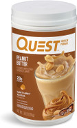 Quest Nutrition Peanut Butter Protein Powder, 23g Protein, 1g Sugar, Low Carb, Gluten Free, 1.6 Pound, 23 Servings23 Servings (Pack of 1)