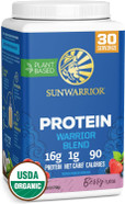 Sunwarrior Vegan Organic Protein Powder Plant-Based | Bcaa Amino Acids Hemp Seed Soy Free Dairy Free Gluten Free Synthetic Free Non-Gmo | Berry 30 Servings | Warrior Blend30 Servings (Pack Of 1) Sunwarrior Vegan Organic Protein Powder Plant-Based | Bcaa Amino Acids Hemp Seed Soy Free Dairy Free Gluten Free Synthetic Free Non-Gmo | Berry 30 Servings | Warrior Blend30 Servings (Pack Of 1)
