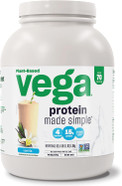 Vega Protein Made Simple Vanilla Xl Value Tub (70 Servings) Stevia Free Vegan Protein Powder, Plant Based, Healthy, Gluten Free, Pea Protein For Women And Men, 3.9Lbs70 Servings (Pack Of 1) Vega Protein Made Simple Vanilla Xl Value Tub (70 Servings) Stevia Free Vegan Protein Powder, Plant Based, Healthy, Gluten Free, Pea Protein For Women And Men, 3.9Lbs70 Servings (Pack Of 1)