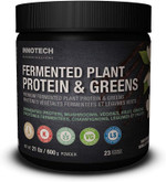Innotech Nutrition Solutions Fermented Plant Protein & Greens Vanilla, Lightly Sweetened - 600 G Innotech Nutrition Solutions Fermented Plant Protein & Greens Vanilla, Lightly Sweetened - 600 G