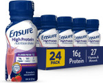 Ensure High Protein Nutritional Shake, 16G Protein, Meal Replacement Shakes, With Nutrients To Support Immune System Health, Strawberry, Liquid, 8 Fl Oz (Pack Of 24) Ensure High Protein Nutritional Shake, 16G Protein, Meal Replacement Shakes, With Nutrients To Support Immune System Health, Strawberry, Liquid, 8 Fl Oz (Pack Of 24)