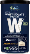 Biochem, Whey Protein Powder, 20g of Protein to Support Muscles and Intense Workouts, Natural, 12.3 oz12.3 Ounce (Pack of 1)