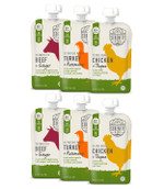 Serenity Kids 6+ Months Baby Food Pouches Puree Made With Ethically Sourced Meats & Organic Veggies | 3.5 Ounce Bpa-Free Pouch | Meats + Herbs Variety Pack | 6 Count Serenity Kids 6+ Months Baby Food Pouches Puree Made With Ethically Sourced Meats & Organic Veggies | 3.5 Ounce Bpa-Free Pouch | Meats + Herbs Variety Pack | 6 Count