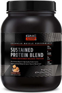 Gnc Amp Sustained Protein Blend | Targeted Muscle Building And Exercise Formula | 4 Protein Sources With Rapid & Sustained Release | Gluten Free | Cinnamon Toast | 28 Servings28 Servings (Pack Of 1) Gnc Amp Sustained Protein Blend | Targeted Muscle Building And Exercise Formula | 4 Protein Sources With Rapid & Sustained Release | Gluten Free | Cinnamon Toast | 28 Servings28 Servings (Pack Of 1)