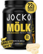 Jocko Mã£Â¶Lk Whey Protein Powder (Banana Cream) - Keto, Probiotics, Grass Fed, Digestive Enzymes, Amino Acids, Sugar Free Monk Fruit Blend - Supports Muscle Recovery & Growth - 31 Servings (2Lb Tub)Banana Cream Tub Jocko Mã£Â¶Lk Whey Protein Powder (Banana Cream) - Keto, Probiotics, Grass Fed, Digestive Enzymes, Amino Acids, Sugar Free Monk Fruit Blend - Supports Muscle Recovery & Growth - 31 Servings (2Lb Tub)Banana Cream Tub