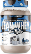 Musclesport Lean Whey Revolutionã¢Â, Whey Protein Isolate With Hydrolyzed Whey - Low Calorie, Low Carb, Low Fat, Incredible Flavors - 25G Protein Per Scoop (2Lb, Cookies N Cream) Musclesport Lean Whey Revolutionã¢Â, Whey Protein Isolate With Hydrolyzed Whey - Low Calorie, Low Carb, Low Fat, Incredible Flavors - 25G Protein Per Scoop (2Lb, Cookies N Cream)
