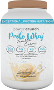 Power Crunch Proto Whey Vanilla Crã£Â¨Me Protein Powder, 20G Protein, 26 Servings 1 Container Of 2.1 Lbs (949 G) Power Crunch Proto Whey Vanilla Crã£Â¨Me Protein Powder, 20G Protein, 26 Servings 1 Container Of 2.1 Lbs (949 G)