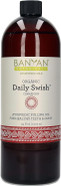 Banyan Botanicals Daily Swish Cinnamon  Organic Ayurvedic Oil Pulling Mouthwash with Coconut Oil  for Oral Health, Teeth, & Gums*  34oz  Non GMO Sustainably Sourced Vegan34 Ounce