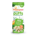 Happy Baby Organics Superfood Puffs, Apple & Broccoli, 2.1 Ounce (Pack Of 6) Packaging May Vary Happy Baby Organics Superfood Puffs, Apple & Broccoli, 2.1 Ounce (Pack Of 6) Packaging May Vary