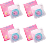 Cocofloss Woven Dental Floss, Dentist-Designed Oral Care, Strawberry Scent, Waxed, Expanding, Kid-Friendly String Floss With Coconut Oil, 1 Spool (33 Yd)