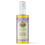 Badger - Pregnant Belly Oil, Rose & Vanilla, Certified Organic, Gentle & Soothing, Jojoba & Coconut Oil, Belly Oil For Stretched Skin During & After Pregnancy, 4 Fl Oz Badger - Pregnant Belly Oil, Rose & Vanilla, Certified Organic, Gentle & Soothing, Jojoba & Coconut Oil, Belly Oil For Stretched Skin During & After Pregnancy, 4 Fl Oz