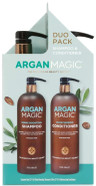 Argan Magic Shine Boosting Shampoo & Moisturizing Conditioner Duo - Gently Cleanses, Boosts Shine, Controls Frizz, Restores Moisture, Detangles | Made In Usa, Paraben Free, Cruelty Free (32 Oz) Argan Magic Shine Boosting Shampoo & Moisturizing Conditioner Duo - Gently Cleanses, Boosts Shine, Controls Frizz, Restores Moisture, Detangles | Made In Usa, Paraben Free, Cruelty Free (32 Oz)