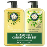 Herbal Essences Shine Collection Shampoo And Conditioner Bundle, With Chamomile, Color Safe, 29.2 Fl Oz Herbal Essences Shine Collection Shampoo And Conditioner Bundle, With Chamomile, Color Safe, 29.2 Fl Oz