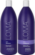 Loma Hair Care Violet Shampoo Violet Conditioner Duo, 33.8 Fl Oz Each