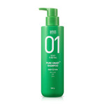 Amos Professional Pure Smart Shampoo [Deep Action  Dandruff Expert] 17.6Oz (500G) | Reduction Of Dandruff |Sebum Care & Scalp Soothing | Korean Hair Salon Branddeep Action - For Flaky Scalp