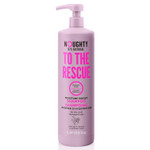 Noughty 97% Natural To The Rescue Moisture Boost Shampoo, to Gently Cleanse and Replenish Lost Moisture with Sweet Almond and Sunflower Seed, Sulphate Free Vegan Haircare 1L