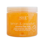 Om She Aromatherapy Lemon & Grapefruit Sugar Scrub