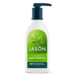 Jason Natural Body Wash & Shower Gel, De-Stress Cannabis Sativa Seed Oil, 30 Oz