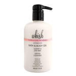 Whish Beauty Bath & Body Gel - Moisturizing Body Wash For Women - Gentle On Sensitive Skin - Shower Gel Infused With Shea Butter & Aloe - Sulfate & Paraben Free - Pomegranate - 13 Fl Oz