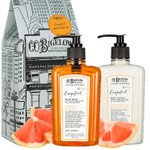 C.O. Bigelow Apothecary Duo - Grapefruit Hand Care, Hand Soap & Lotion Gift Set of Two - Skin Care for Dry Skin with Moisturizing Lotion & Liquid Hand Wash - 10fl oz Each