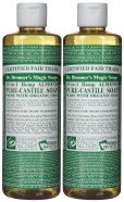 Dr Bronners Magic Soap All One Csal16/76116 16 Oz Almond Dr. Bronner'S Pure Castile Liquid Soaps16 Fl Oz (Pack of 2)