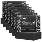 Keika Charcoal Black Soap Bar For Eczema, Psoriasis, Face, Body, Men Women Teens With Oily Skin, 5 Oz. (Charcoal, 6-Pack)5.00 Ounce (Pack Of 6) Keika Charcoal Black Soap Bar For Eczema, Psoriasis, Face, Body, Men Women Teens With Oily Skin, 5 Oz. (Charcoal, 6-Pack)5.00 Ounce (Pack Of 6)