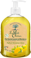 Le Petit Olivier Pure Marseille Liquid Soap - Verbena Perfume - Gently Cleanses Skin - Delicately Perfumed - Vegetable Origin Based - 10.1 oz