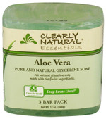 Pure & Natural Glycerine Soap; Aloe Vera