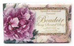 Saponificio Artigianale Fiorentino Moisturizing Italian Vegetable Soap 10.5 Oz Made In Tuscany Italy (Boudoir Peony)