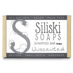 Siliski Soaps Simple Skincare Shampoo Bar, All Natural, Vegan And Palm Free - Unscented, 4.5 Oz Siliski Soaps Simple Skincare Shampoo Bar, All Natural, Vegan And Palm Free - Unscented, 4.5 Oz