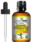 Mayan'S Secret Evening Primrose Oil Usda Certified Organic/Natural/Undiluted/Unrefined/Cold Pressed Carrier Oil. Rejuvenate And Moisturize The Skin And Hair Mayan'S Secret Evening Primrose Oil Usda Certified Organic/Natural/Undiluted/Unrefined/Cold Pressed Carrier Oil. Rejuvenate And Moisturize The Skin And Hair