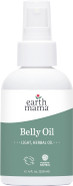 Earth Mama Belly Oil for Dry Skin | Calendula Skin Care Moisturizer Oil to Encourage Natural Elasticity and Help Prevent Stretch Marks During Pregnancy and Postpartum, 8-Fluid Ounce4 Fl Oz (Pack of 1)