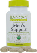 Banyan Botanicals Mens Support Tablets  with Organic Gokshura (Tribulus Terrestris), Mucuna & Ashwagandha Root to Support Reproductive Health*  90 Tablets  Non GMO Sustainably Sourced Vegan