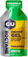 Gu Energy Roctane Ultra Endurance Energy Gel, 24-Count, Quick On-The-Go Fuel, Fast Acting Sports Nutrition For Running And Cycling, Pineapple