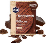 Gu Energy Stroopwafel, Gluten Free, Salted Chocolate Sports Nutrition Waffle, 16 Count