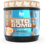 Bpi Sports Keto Bomb Coffee Creamer - Supports Energy And Hydration - Mct And Electrolytes - With Calcium - Caramel Macchiato, 18 Servings