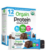 Orgain Organic Vegan Protein Bars, Chocolate Brownie - 10G Plant Based Protein, Gluten Free Snack Bar, Low Sugar, Dairy Free, Soy Free, Lactose Free, Non Gmo, 1.41 Oz (12 Count) Orgain Organic Vegan Protein Bars, Chocolate Brownie - 10G Plant Based Protein, Gluten Free Snack Bar, Low Sugar, Dairy Free, Soy Free, Lactose Free, Non Gmo, 1.41 Oz (12 Count)