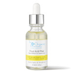 The Organic Pharmacy Four Acid Peel, Gentle Exfoliator Derived From Natural Ingredients, Reduces Blemishes And Acne, Use Nightly, 30Ml