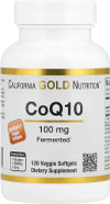 Coq10 100 Mg, Coenzyme Q10 Ubiquinone Usp, Supports Mitochondrial Function*, 120 Veggie Softgels