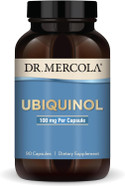 Dr. Mercola Ubiquinol 100 mg Per Serving, 90 Servings (90 Capsules), Dietary Supplement, Supports Overall Health and Wellness, Non GMO