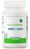 Seeking Health Energy Nutrients - Formerly Nadh + Coq10, 25 Mg Nadh + 25 Mg Coq10 To Support Natural Energy And Healthy Aging, Antioxidant Support, Memory And Focus Support (30 Lozenges) Seeking Health Energy Nutrients - Formerly Nadh + Coq10, 25 Mg Nadh + 25 Mg Coq10 To Support Natural Energy And Healthy Aging, Antioxidant Support, Memory And Focus Support (30 Lozenges)