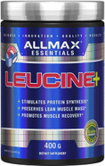 Allmax Leucine - 400 G - Stimulates Protein Synthesis, Preserves Lean Muscle & Promotes Recovery - 80 Servings