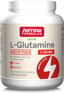 Jarrow Formulas L-Glutamine 2 G, Dietary Supplement For Muscle Tissue, Multifunctional Amino Acid, Immune Support, 1000 G (2.2 Lb) Powder, Approximately 500 Day Supply