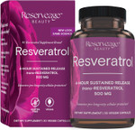 Reserveage Beauty, Resveratrol 500 Mg, Antioxidant Supplement For Heart And Cellular Health, Supports Healthy Aging And Immune System, Paleo, Keto, 30 Capsules30 Count (Pack Of 1)